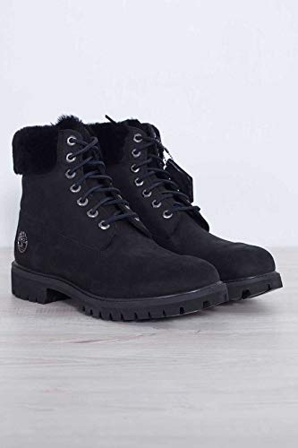 TIMBERLAND Men - Black Nubuck Icon Collection boots - Number 45