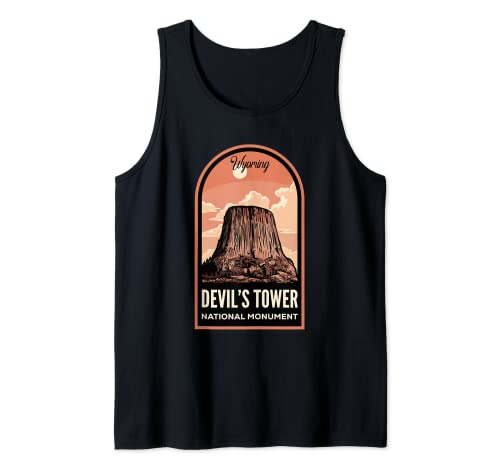 Torre del Diablo Monumento Nacional Wyoming Camiseta sin Mangas
