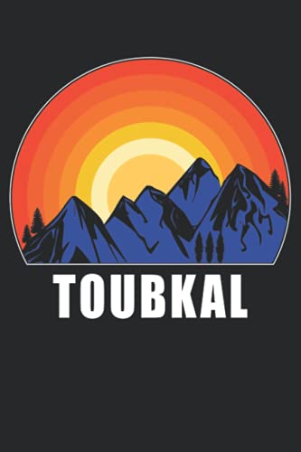 Toubkal: Mountain Climbing 6x9 Lined Notebook, Nature Journal, or Mountaineering Diary Gift - 120 Pages