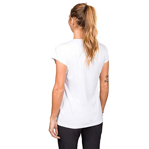 Trangoworld Camiseta Watercolour WM, Mujer, Blanco, XL