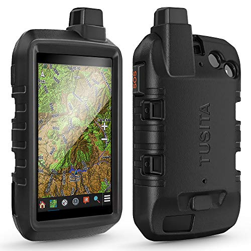 TUSITA Funda Compatible con Garmin Montana 700i 750i - Protectora de Silicona Skin - Accesorios de Navegador GPS de Mano