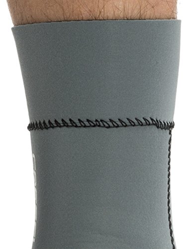 Ultra Stretch Neoprene Socks 1.5mm - Escarpines Neopreno Ultrastretch, Unisex-Adult Gris , L
