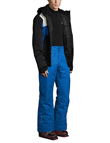 Ultrasport Advanced Pantalones de esquí y snowboard para hombre Cargo, pantalones de invierno, pantalones de esquí, pantalones de nieve, pantalones funcionales, Azul, L