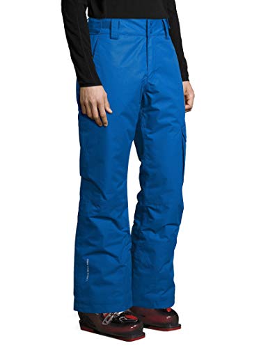 Ultrasport Advanced Pantalones de esquí y snowboard para hombre Cargo, pantalones de invierno, pantalones de esquí, pantalones de nieve, pantalones funcionales, Azul, XL