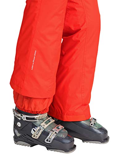 Ultrasport Advanced Pantalones de esquí y snowboard para mujer Lucy, pantalones de invierno, pantalones de esquí para mujer, pantalones funcionales para mujer, Naranja, S
