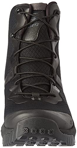 Under Armour UA Micro G Valsetz, Zapatos de Escalada Hombre, Black/Black/Jet Gray, 45 EU