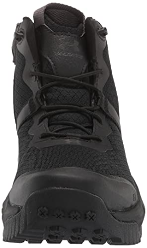 Under Armour UA Micro G Valsetz Zip Mid Zapatos de Escalada para Hombre, Negro (Black / Black / Jet Gray), 42.5 EU
