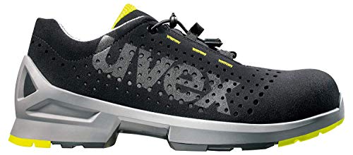 uvex 1 Zapatos de Seguridad - S1 SRC ESD - Transpirable - Zapatillas de Trabajo con Suela Antideslizante
