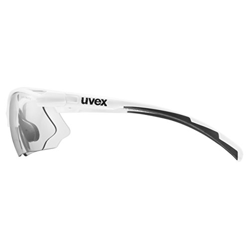 Uvex Sportstyle 802 Vario Gafas de Ciclismo, Unisex Adulto, White, One Size