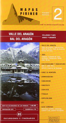 Valle de Aragón (guia + mapa) (Cartas Pirineo)