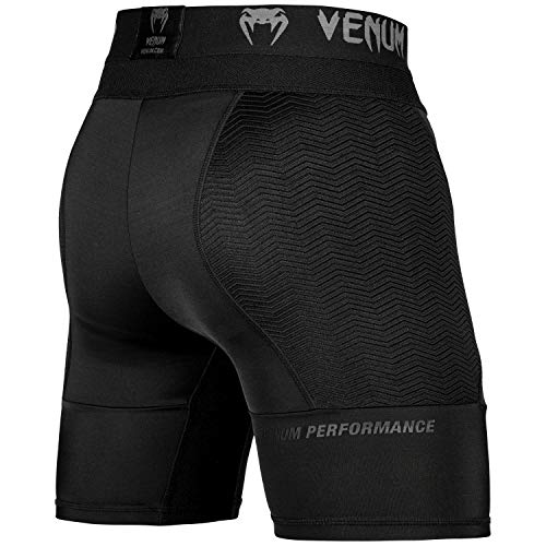 Venum G-Fit Pantalones Cortos De Compresión, Hombre, Negro, M