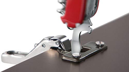 Victorinox Locksmith Navaja con 14 funciones, incluyendo platinas bloqueables y sierra para metal, de color rojo