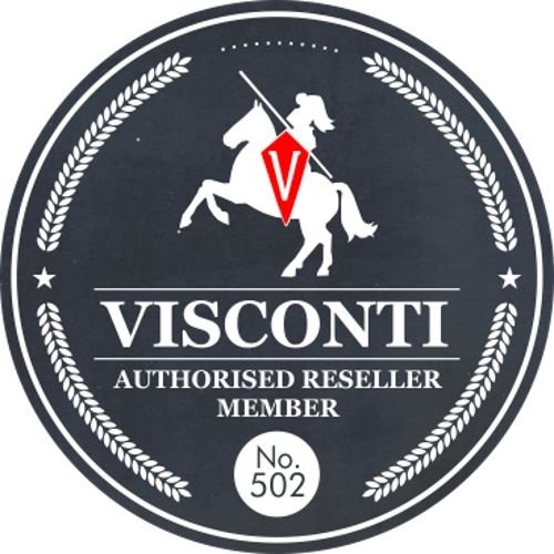 Visconti Colección Daisy Sunshine Monedero de Cuero con Cierre de Lengüeta para Mujer DS80 Bloqueo RFID Negro