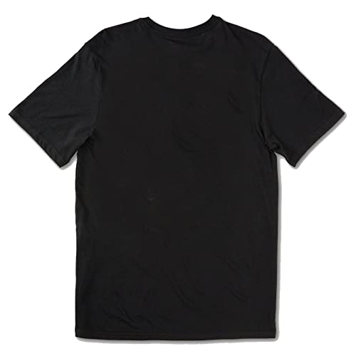 Volcom Iconic Stone SS tee Camiseta, Black, M Men's