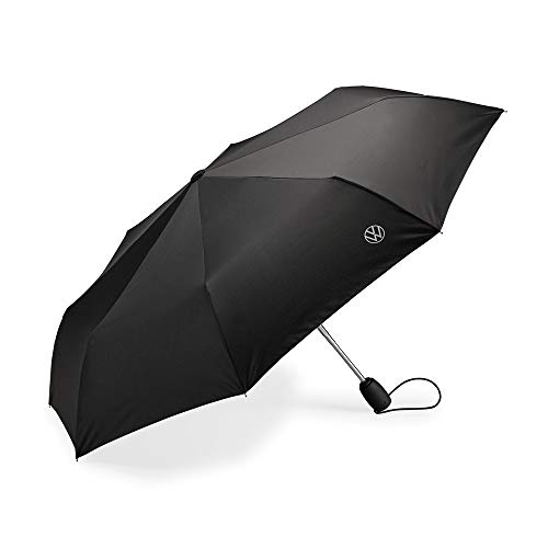 Volkswagen 000087602P - Paraguas de Bolsillo, Color Negro