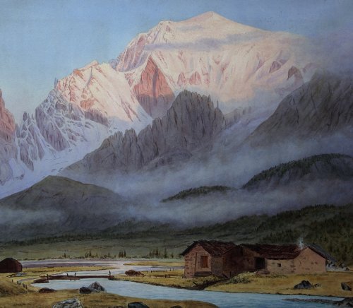 Voyage au coeur des Alpes: Deux siècles de gravures anciennes du Mont Blanc au Cervin