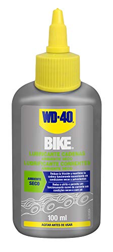 WD-40 BIKE - Bipack Mantenimiento Cadenas Bicicleta en Ambiente Seco- Spray 500ml + Gotero 100ml