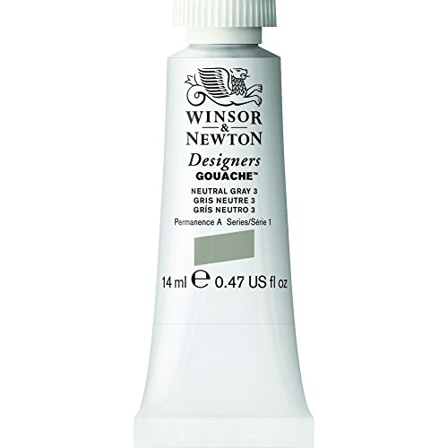 Winsor & Newton Diseñador Aguazo Pintura * 1 14ml Neutral Grey 3 (436)