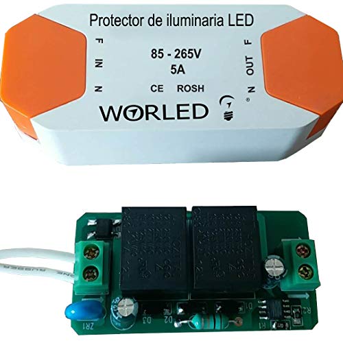 WORLED-Protector de luminaria LED “antiparpadeo”