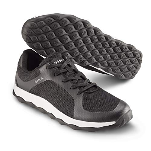 Zapatillas cerradas de trabajo Sika Bubble O1 + SRC en negro/blanco, color Negro, talla 39 EU