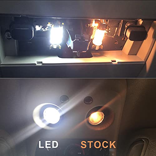 15 Piezas de luz LED para matrícula + Kit de Bombillas de Luces Interiores, para Opel Astra H OPC GTC Caravan Saloon Estate Hatchback (2004-2009)