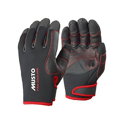 2016 Musto Performance Winter Long Finger Gloves BLACK AS0594 Sizes- - Medium