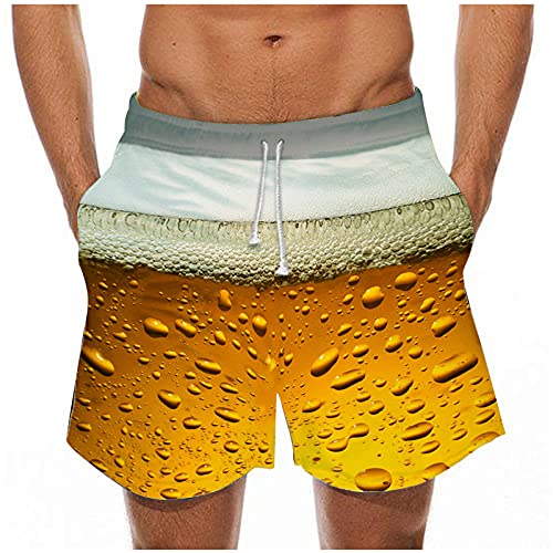 2021 Nuevo Pantalones Corto Hombre verano Oktoberfest Moda Casual Pantalones de playa 3D Impresión Suelto Talla grande Bañador Original Chándal de hombres Jogging Secado rápido Pants trend
