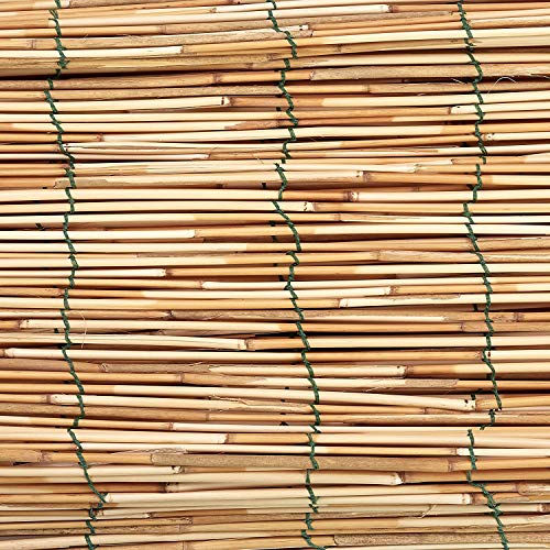 202456, cortina de bambú Arella con polea, resistente a la intemperie, 90 x 180 cm MEDIA WAVE store®.