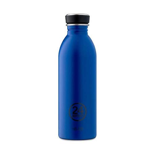 24bottles Urban 24 Bottles Bidon de Acero Inoxidable,Azul (Azul oscuro), 500ml