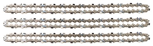 3 tallox cadenas de sierra 3/8" 1,6 mm 60 eslabones 40 cm full-chisel compatible con Stihl