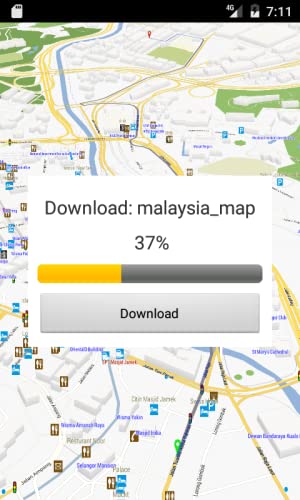 3D Malasia: Mapas y navegación GPS