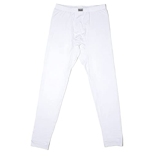 Abanderado Termal Termaltech Pantalones térmicos, Blanco (Blanco 001), Large (Tamaño del Fabricante:L/52) para Hombre