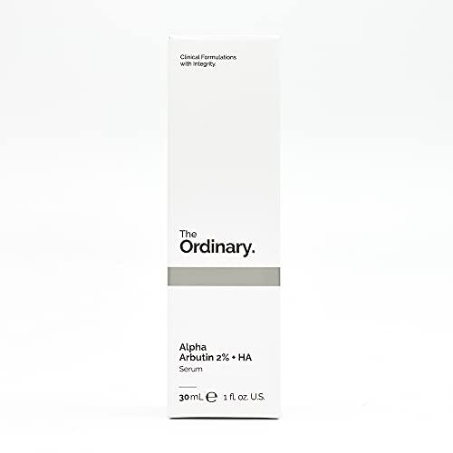 Ácido hialurónico de la marca The ordinary 2% de alfa arbutina + ácido hialurónico. Formulación médica para la piel, cerumen antimanchas de 30 ml.
