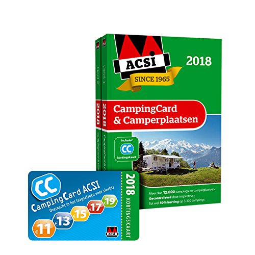 ACSI campingcard & camperplaatsen 2018 (ACSI Campinggids)