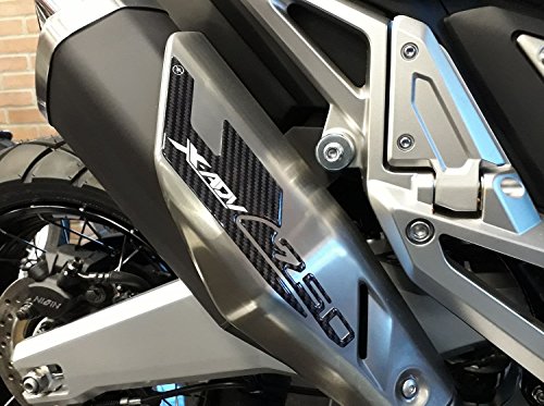 Adhesivo de Gel 3D Silencer Carter Protection para Motocicletas Compatible con Honda X-ADV 750