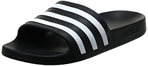 adidas Adilette Aqua Chanclas Unisex Adulto, Core Black Footwear White Core Black, 40.5 EU