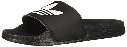 adidas Adilette Lite, Slide Sandal Hombre, Core Black/Footwear White/Core Black, 44.5 EU