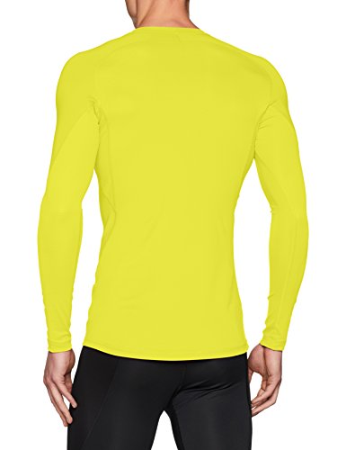 adidas Ask SPRT Lst M Long Sleeved T-Shirt, Hombre, Solar Yellow, S
