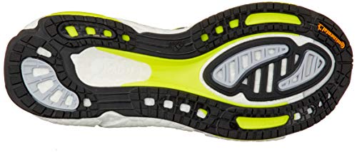 adidas Boost 21, Zapatos para Correr Hombre, Solar Yellow Core Black Halo Silver, 43 1/3 EU