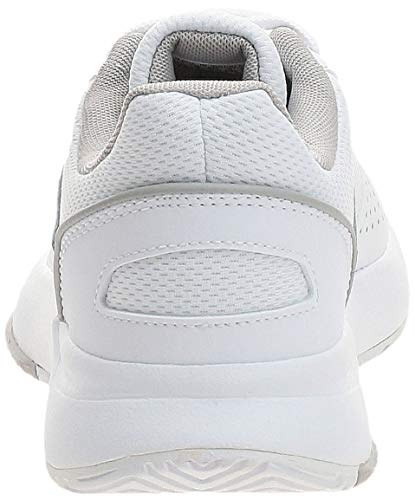 adidas COURTSMASH, Zapatos de Tenis Mujer, Cloud White/Matte Silver/Grey, 39 1/3 EU