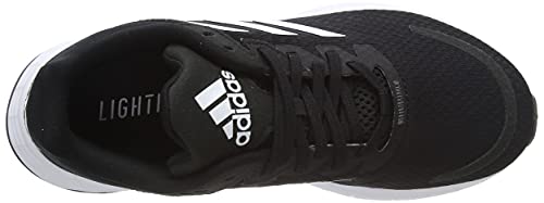 adidas Duramo SL, Sneaker Mujer, Core Black/Footwear White/Grey, 38 2/3 EU