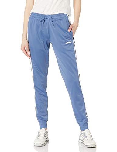adidas Essentials 3-Stripes Tricot Jogger Pants Pantaln, Color Azul, M para Mujer