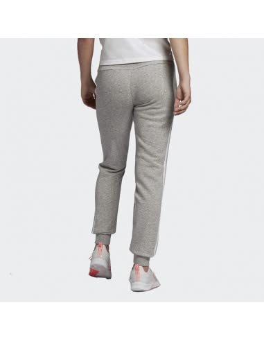 adidas GM8735 W 3S FT C PT Sport Trousers Womens Medium Grey Heather/White M