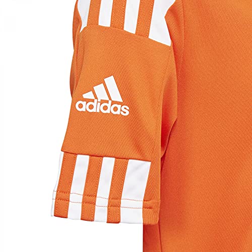 adidas GN8089 Squad 21 JSY Y T-Shirt Boy's Team Orange/White 1516