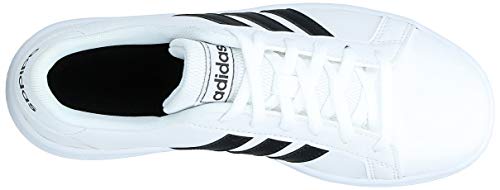 adidas Grand Court, Sneaker Unisex Adulto, FTWR White/Core Black/FTWR White, 39 1/3 EU