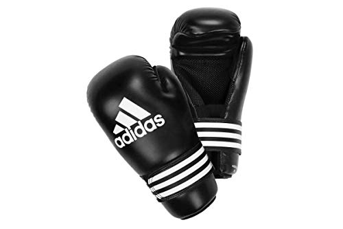 adidas Guantes Semi Contact Gloves, Negro/Gris, S, adiBFC01
