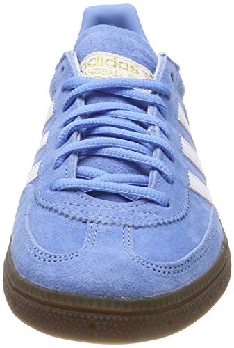 adidas Handball Spezial, Sneaker Hombre, Light Blue/Footwear White/Gum, 42 EU