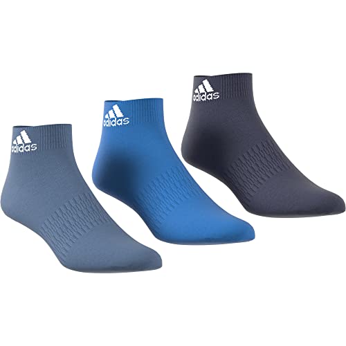 adidas HE4998 LIGHT ANK 3PP Socks Unisex altered blue/bright blue/shadow navy M