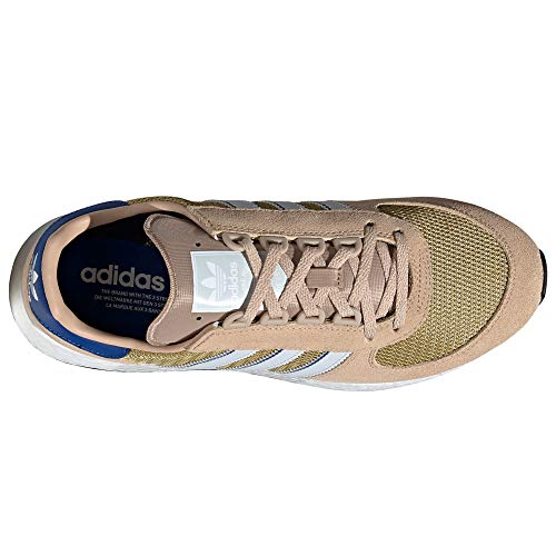 Adidas Marathon Tech - Zapatillas Deportivas para Hombre, Sneaker.4g (43 EU, Pale Nude/Blue Tint/4g Royal)