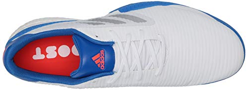 adidas Men's CODECHAOS Sport Golf Shoe, FTWR White/Glory Blue/Red, 15 Medium US